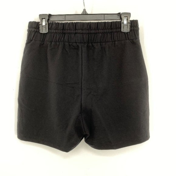 Free People NWT Sunny Set 2 Piece Sweatshirt Shorts Athleisure Set Black SM New - Picture 7 of 11